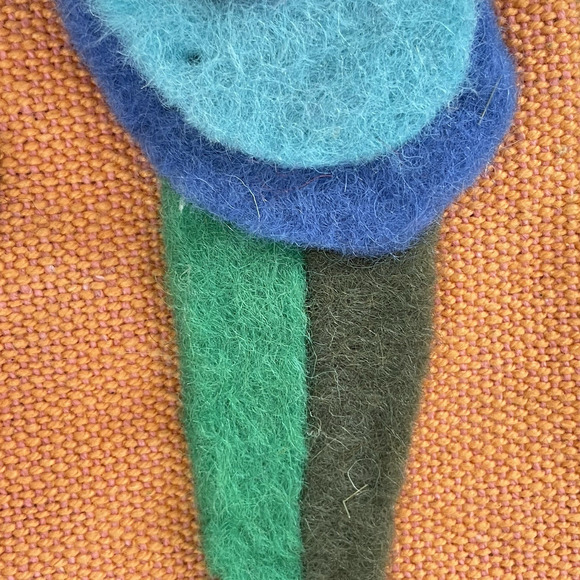 Felted Wool Butterfly Shoulder Bag | Y2K Fairycore Handmade Cottagecore - Picture 5 of 7